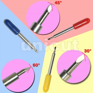 9 Pcs cutting blades(30 degree 45 degree 60 degree) for vinyl cutting plotter 